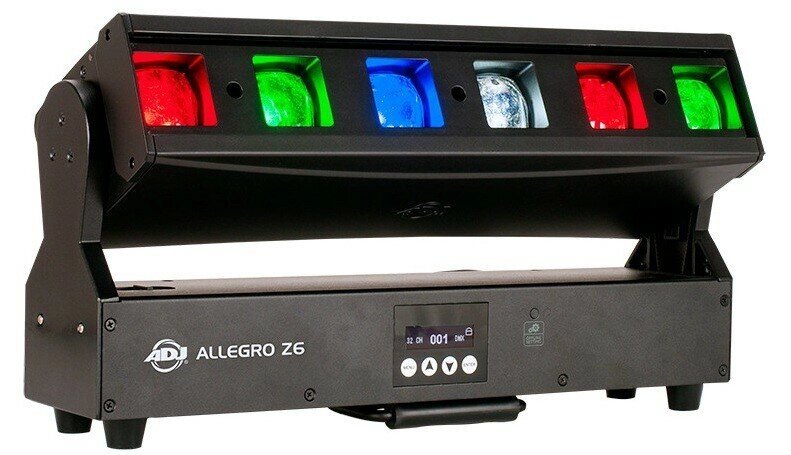 American DJ Allegro Z6 светодиодная панель на лире с движением по панораме 220 градусов от компании MetSnab - фото 1