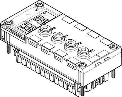 Аналоговый модуль Festo CPX-4AE-P-B2 от компании MetSnab - фото 1