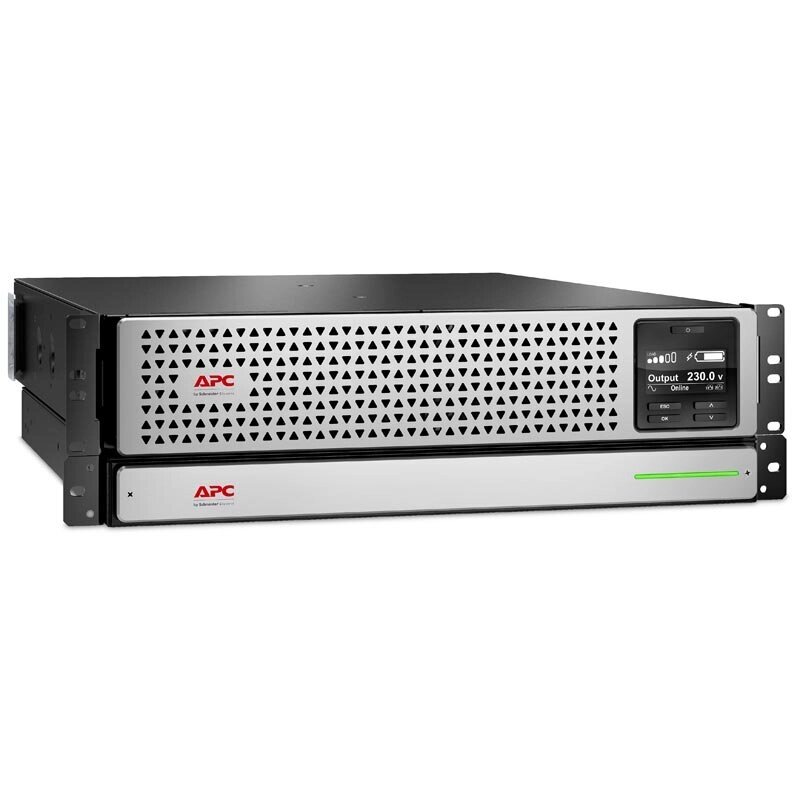 APC Smart-UPS SRT Li-Ion RM, 2200VA/1980W, On-line, Extended-run, Rack 3U, LCD, USB, SmartSlot, 5 year warranty от компании MetSnab - фото 1