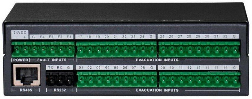 Ateis URGP-32 In/2 Out интерфейс расширения эвакуационных входов для IDA8 от компании MetSnab - фото 1