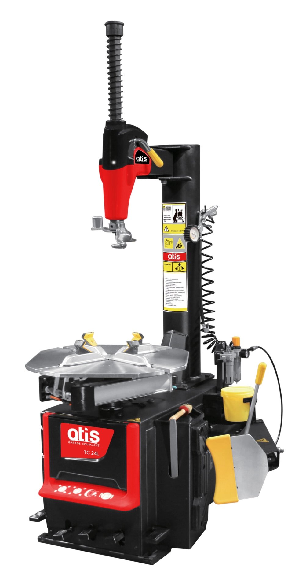 ATIS Шиномонтажный станок TC24L 246кг 380В 8-10бар 960 мм (38”) 1150х1000х960мм 1,1 кВт 380 мм (15”) 380 Вольт от компании MetSnab - фото 1
