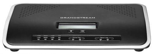 АТС IP Grandstream UCM6204 SIP, 45 одновременных соединений, 4 порта FXO, 2 порта Ethernet 10/100/1000 от компании MetSnab - фото 1