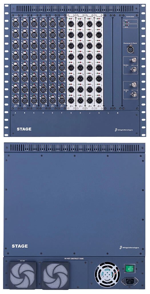 Avid Venue Stage Rack (48 in, 8 out), Redundant PSU интерфейсный рэк 10U (48 аналоговых входов, 8 выходов) от компании MetSnab - фото 1