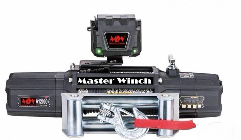 Автомобильная электрическая лебедка Master Winch MW A12500 - 12V от компании MetSnab - фото 1