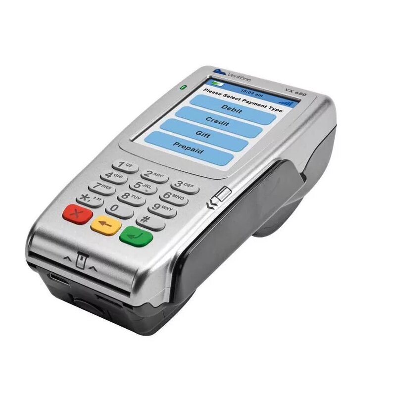 Банковский терминал VeriFone Vx 680 GRPS/CTLS от компании MetSnab - фото 1