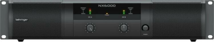 Behringer NX6000 усилитель 2-канальный. Мощность пик. 2 x 3000Вт4?/1600Вт8?, Speakon/комбо-XLR, кр от компании MetSnab - фото 1