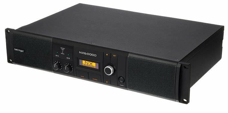 BEHRINGER NX6000D усилитель мощности D класса с DSP, 2 х 3000 Вт @ 4 Ом, 2 х 1600 Вт @ 8 Ом, USB порт от компании MetSnab - фото 1