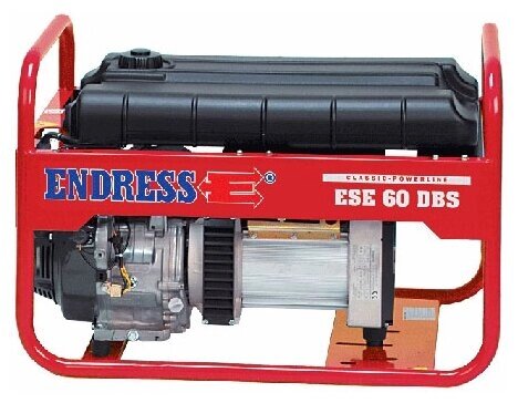 Бензиновый генератор ENDRESS ESE 60 DBS (4300 Вт) от компании MetSnab - фото 1