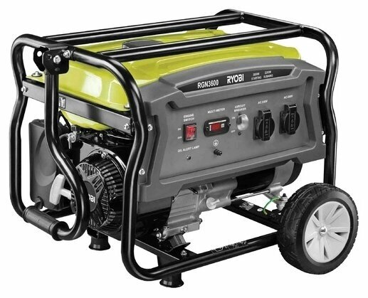 Бензиновый генератор RYOBI RGN3600 (3200 Вт) от компании MetSnab - фото 1