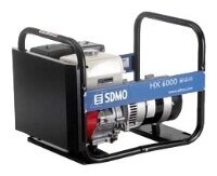 Бензиновый генератор SDMO HX6000 (5280 Вт) от компании MetSnab - фото 1