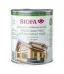 BIOFA (биофа) 2043 Масло защитное для наружных работ с антисептиком 4305 Сепия 10 л от компании MetSnab - фото 1