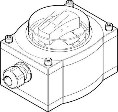 Блок датчиков Festo SRAP-M-CA1-YB270-1-A-TM20 от компании MetSnab - фото 1