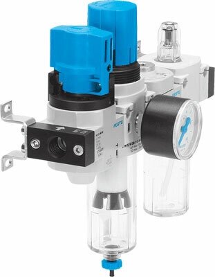 Блок подготовки воздуха Festo FRC-1/4-D-MINI-KC-A от компании MetSnab - фото 1