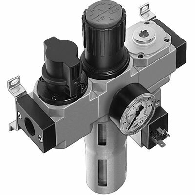 Блок подготовки воздуха Festo LFR-1/4-D-MINI-KF-A от компании MetSnab - фото 1