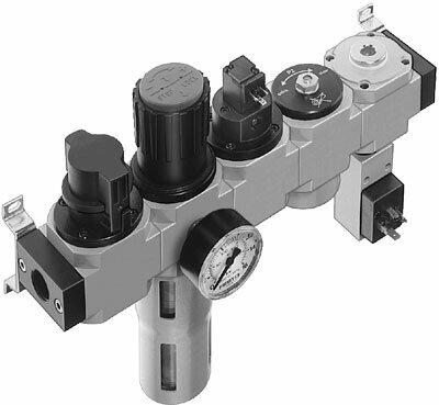 Блок подготовки воздуха Festo LFR-1/8-D-MINI-KG-A от компании MetSnab - фото 1