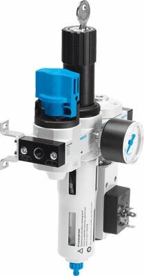 Блок подготовки воздуха Festo LFRS-1/4-D-MINI-KF-A от компании MetSnab - фото 1