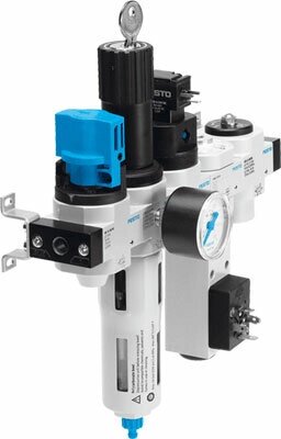 Блок подготовки воздуха Festo LFRS-1/4-D-MINI-KG-A от компании MetSnab - фото 1