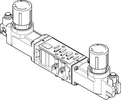 Блоки регуляторов Festo VABF-S1-2-R4C2-C-10 от компании MetSnab - фото 1