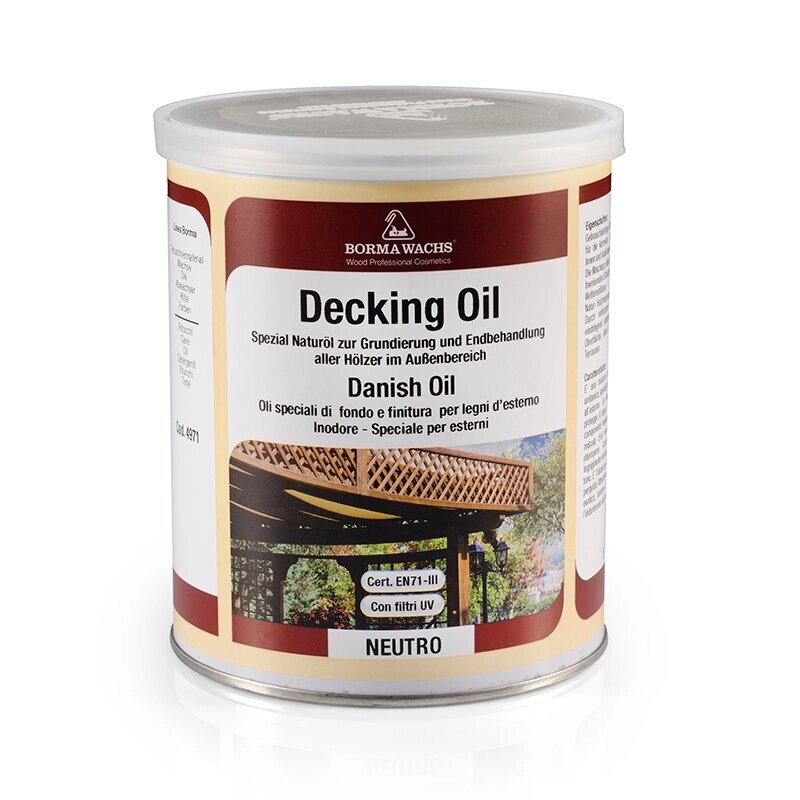 BORMA WACHS (Борма) Датское масло Decking Oil - 20 л, Производитель: Borma от компании MetSnab - фото 1