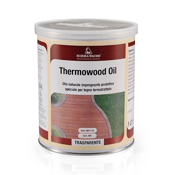 BORMA WACHS (Борма) Масло для термодревесины Thermowood Oil - 08 Натуральный, 20 л, Производитель: Borma от компании MetSnab - фото 1