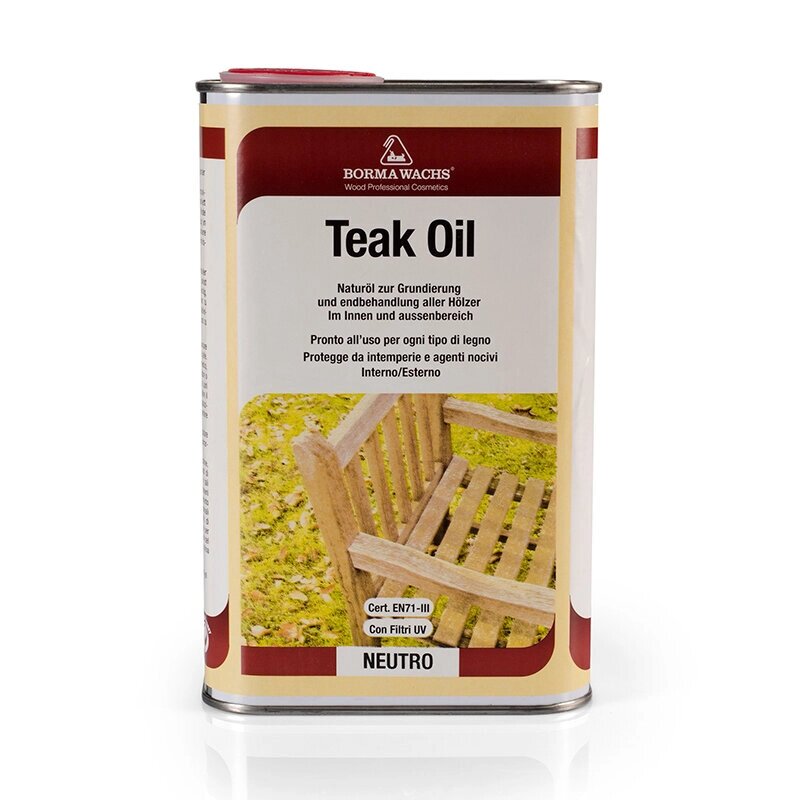 BORMA WACHS (Борма) Тиковое масло Teak Oil - 12022 Сосна, 20 л, Производитель: Borma от компании MetSnab - фото 1