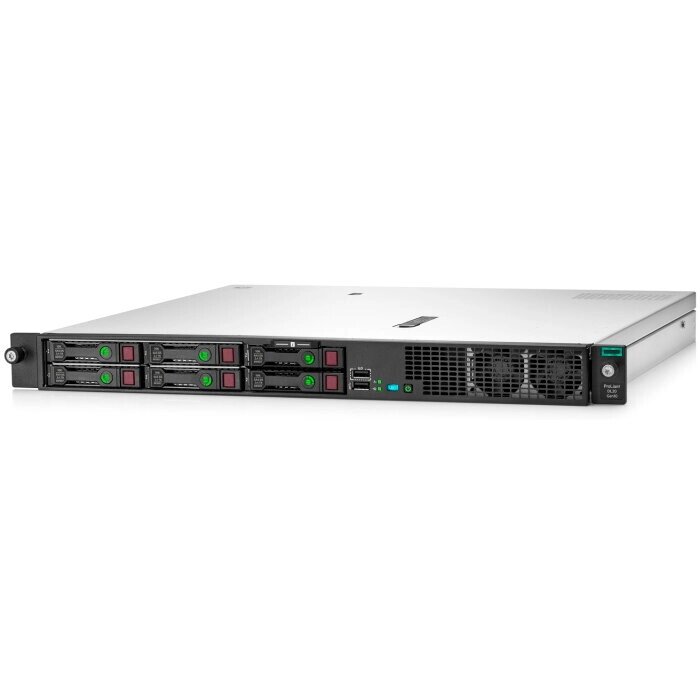 Cервер HPE ProLiant DL20 Gen10/ Xeon E-2236/ 16GB/ noHDD (4/ up6 SFF)/ noODD/ S100i/ iLOstd/ 2x 1GbE/ 1x 500W (up 2) от компании MetSnab - фото 1