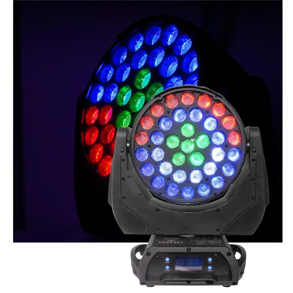 CHAUVET Q-Wash 436Z LED светодиодный прожектор с полным движением типа Wash от компании MetSnab - фото 1