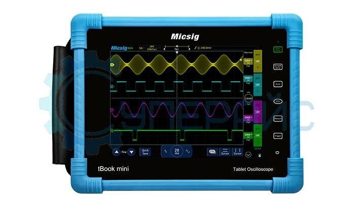 Цифровой планшетный осциллограф Micsig TO1104 Plus (4 канала, 100 МГц) от компании MetSnab - фото 1