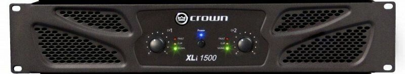 CROWN XLi 1500 усилитель Cтерео: 450 Вт/ 4Ом, 330Вт / 8Ом Мост: 900Вт/8 Ом от компании MetSnab - фото 1