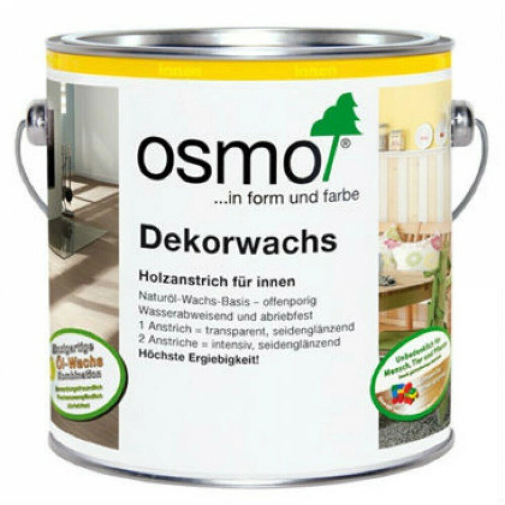 Цветное масло Osmo Dekorwachs Creativ 3188 Снег 25 л от компании MetSnab - фото 1