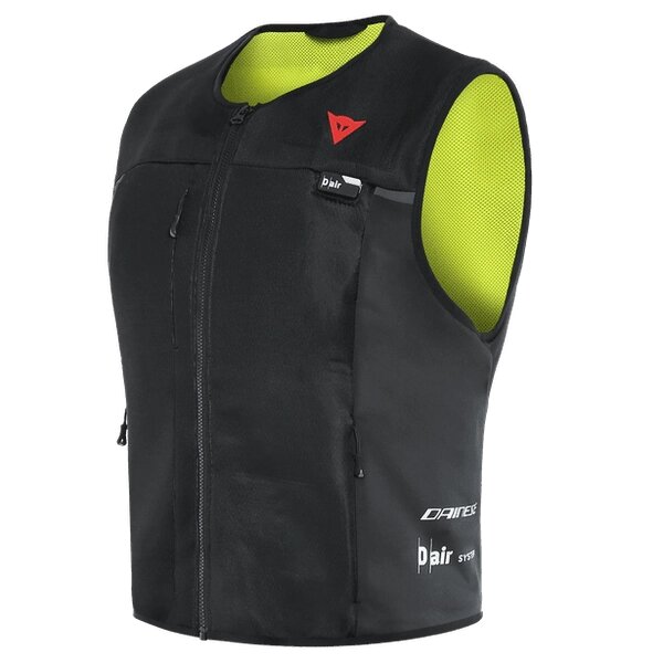 DAINESE SMART JACKET с подушкой безопастности 620 black/fluo-yellow M от компании MetSnab - фото 1