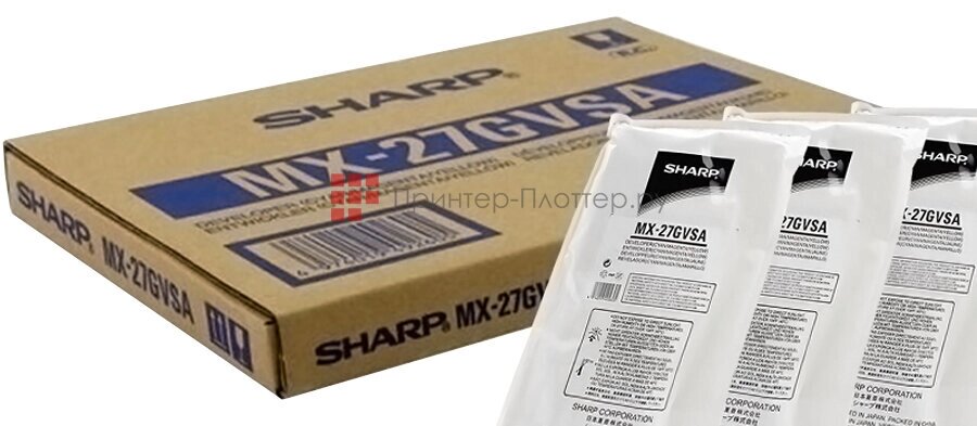 Девелопер Sharp MX-27GVSA (C,M,Y) (комплект), 3шт. x 60000 стр. (MX27GVSA) от компании MetSnab - фото 1