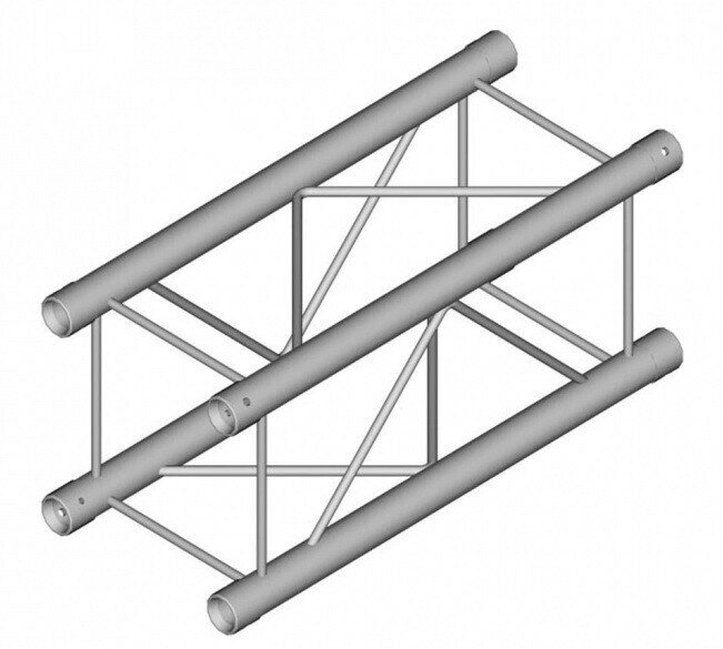 Dura Truss DT 24-400 straight ферма алюминиевая, сечение 220 х 220 мм, длина 4000 мм от компании MetSnab - фото 1