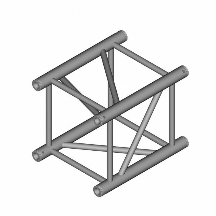 Dura Truss DT 44-200 ферма алюминиевая квадратной конфигурации, сечение 400 х 400 мм, длина 200 см от компании MetSnab - фото 1