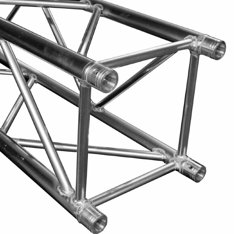 Dura Truss DT 44-200 Ферма алюминиевая, сечение 400х400 мм, длина 200 см. Труба 50х2. Макс. распределенная нагрузка 839 от компании MetSnab - фото 1