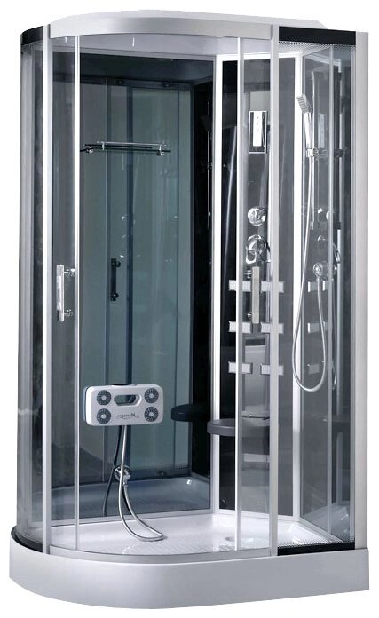 Душевая кабина Oporto Shower 8175 R 120см*85см от компании MetSnab - фото 1