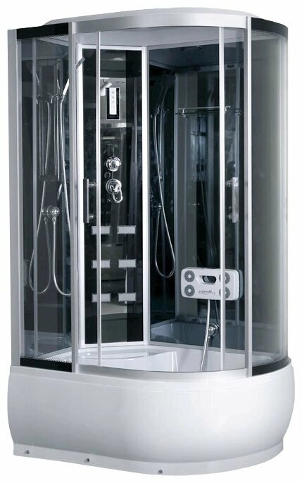 Душевая кабина Oporto Shower 8176 L 120см*85см от компании MetSnab - фото 1