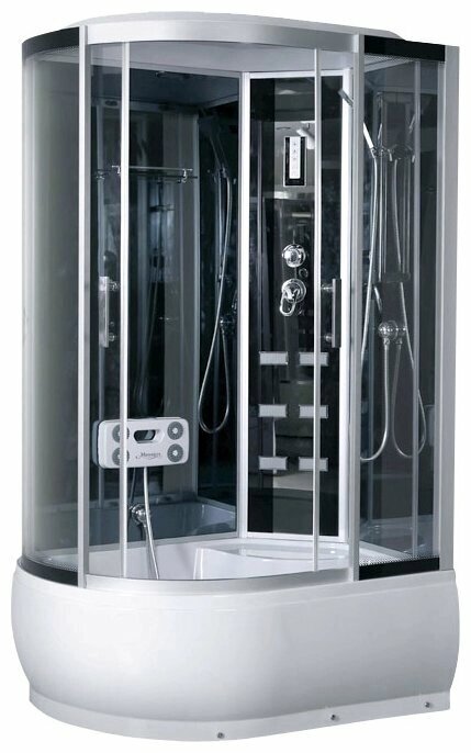 Душевая кабина Oporto Shower 8176 R 120см*85см от компании MetSnab - фото 1