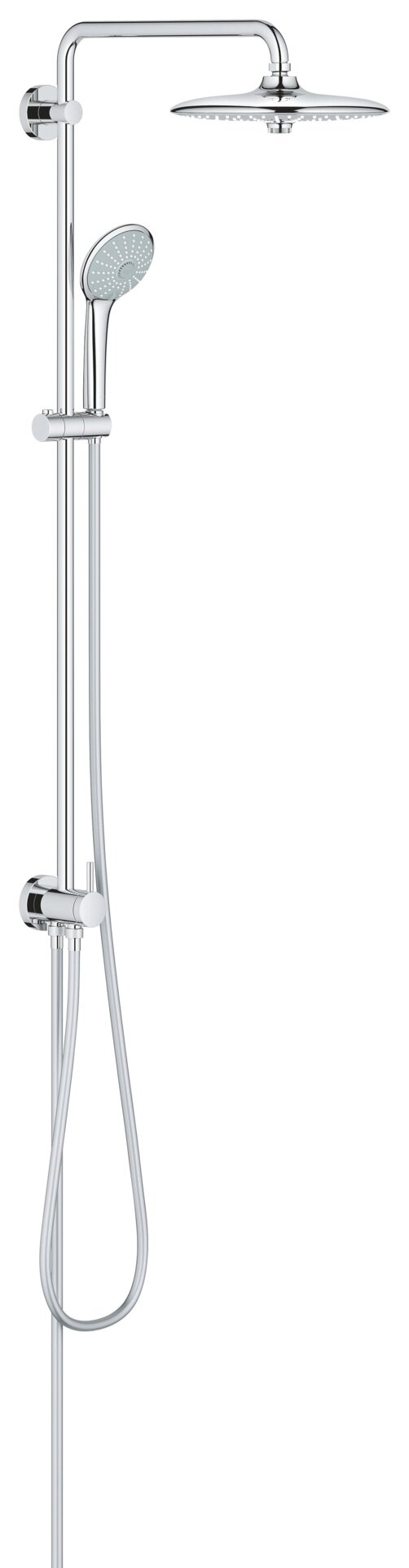 Душевая система GROHE Euphoria 260 с переключателем (без смесителя), хром (27421002) от компании MetSnab - фото 1