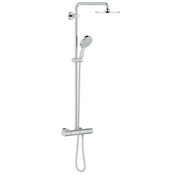 Душевая система с термостатом Grohe Rainshower 27967000 от компании MetSnab - фото 1