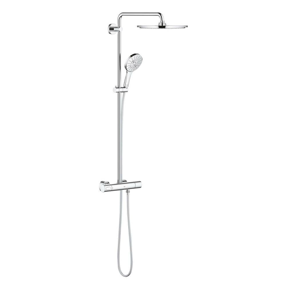 Душевая система с термостатом Grohe Rainshower Smartactive 27966 001 (27966001) хром от компании MetSnab - фото 1