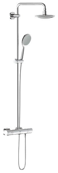 Душевая стойка Grohe Rainshower Solo 27434000 хром от компании MetSnab - фото 1