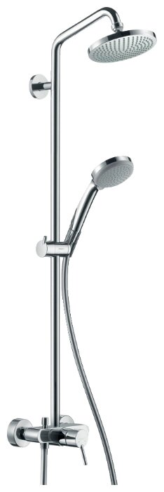 Душевая стойка hansgrohe Croma 100 Showerpipe 27154000 хром от компании MetSnab - фото 1