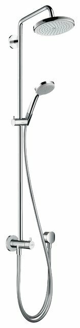 Душевая стойка hansgrohe Croma 220 Showerpipe Reno 27224000 хром от компании MetSnab - фото 1