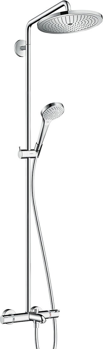 Душевая стойка Hansgrohe Croma Select 280 Air 1jet Showerpipe с термостатом от компании MetSnab - фото 1