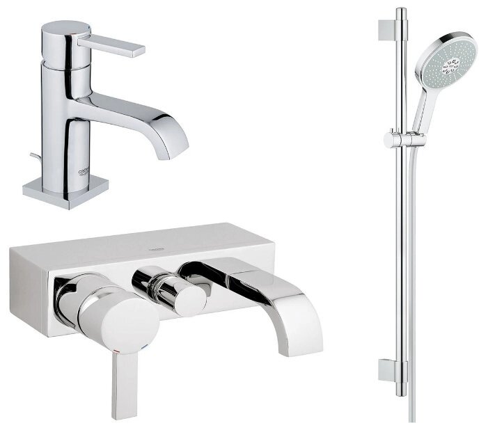 Душевой набор (гарнитур) Grohe Allure NB0020-1 хром от компании MetSnab - фото 1