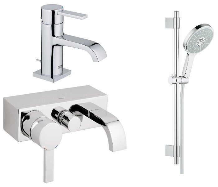 Душевой набор (гарнитур) Grohe Allure NB0020 хром от компании MetSnab - фото 1