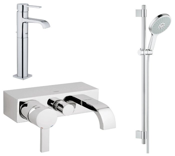 Душевой набор (гарнитур) Grohe Allure NB0021-1 хром от компании MetSnab - фото 1