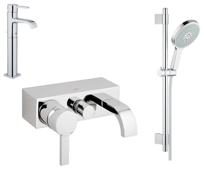 Душевой набор (гарнитур) Grohe Allure NB0021 хром от компании MetSnab - фото 1