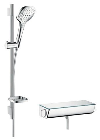 Душевой набор (гарнитур) hansgrohe Raindance Select E 27038000 хром от компании MetSnab - фото 1